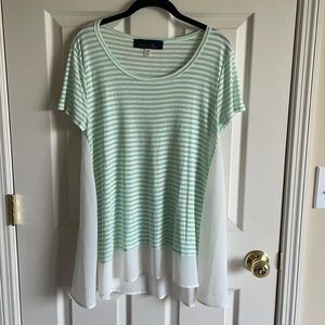 Flowy Stripe Top